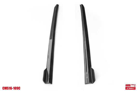 Audi S4 A4 B9.5 2020-ON with Aftermarket Parts - Side Skirts Carbon Fiber from CMST Tuning