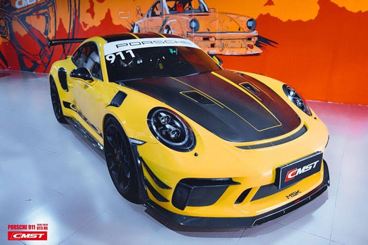 Porsche 991 991.1 911 Turbo/Turbo S/GT3RS 2012-2016 991 991.2 911 Turbo/Turbo S/GT3RS/GT2RS 2017-2019 with Aftermarket Parts - Carbon Fiber Side Vents from CMST Tuning