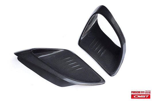 Porsche 991 991.1 911 Turbo/Turbo S/GT3RS 2012-2016 991 991.2 911 Turbo/Turbo S/GT3RS/GT2RS 2017-2019 with Aftermarket Parts - Carbon Fiber Side Vents from CMST Tuning