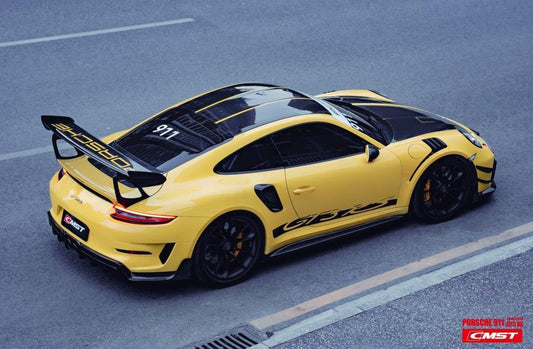Porsche 991 991.1 911 Turbo/Turbo S/GT3RS 2012-2016 991 991.2 911 Turbo/Turbo S/GT3RS/GT2RS 2017-2019 with Aftermarket Parts - Carbon Fiber Side Vents from CMST Tuning