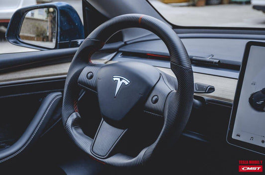 CMST Tuning Carbon Fiber Steering Wheels for Tesla Model 3 & Model Y - Performance SpeedShop