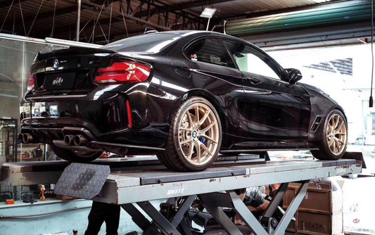 BMW M2/M2C F87 2016-2021 & 2 Series 228i 230i M235i M240i F22 2014-2021 with Aftermarket Parts - Carbon Fiber & FRP Trunk Lid from CMST Tuning