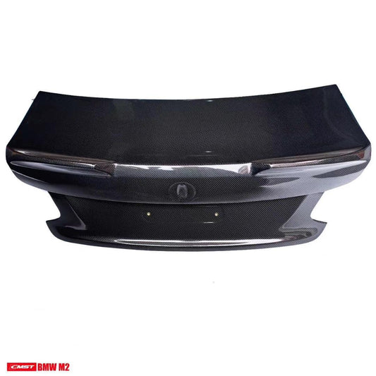 BMW M2/M2C F87 2016-2021 & 2 Series 228i 230i M235i M240i F22 2014-2021 with Aftermarket Parts - Carbon Fiber & FRP Trunk Lid from CMST Tuning