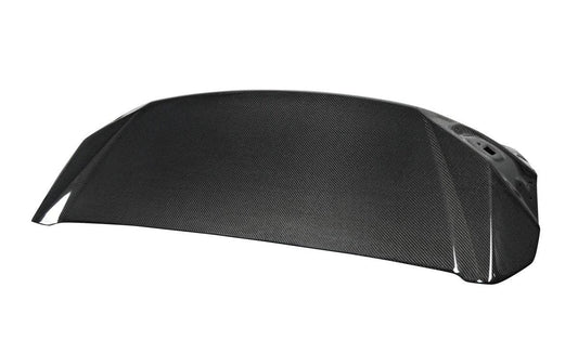 Honda Civic 10th Gen FC1 FC2 FC5 FC6 2016-2021 & FC3 FC4 2017-2021 with Aftermarket Parts - Trunk Lid Carbon Fiber / FRP from CMST Tuning