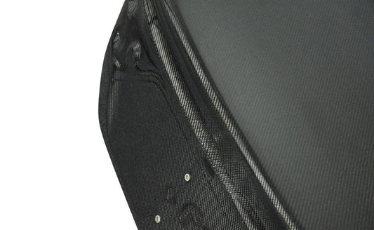 Honda Civic 10th Gen FC1 FC2 FC5 FC6 2016-2021 & FC3 FC4 2017-2021 with Aftermarket Parts - Trunk Lid Carbon Fiber / FRP from CMST Tuning