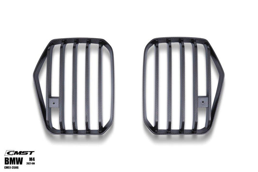 BMW M3 / M3C G80 G81 2021-ON & M4 / M4C G82 G83 2021-ON with Aftermarket Parts - Carbon Fiber & FRP Front Bumper Set from CMST Tuning