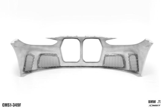 BMW M3 / M3C G80 G81 2021-ON & M4 / M4C G82 G83 2021-ON with Aftermarket Parts - Carbon Fiber & FRP Front Bumper Set from CMST Tuning