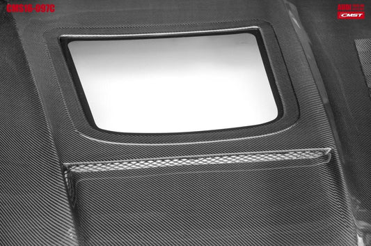 Audi RS3 S3 A3 8V / 8V.5 2014 2015 2016 2017 2018 2019 2020 with Aftermarket Parts - V3 Hood Bonnet Carbon Fiber / FRP from CMST Tuning