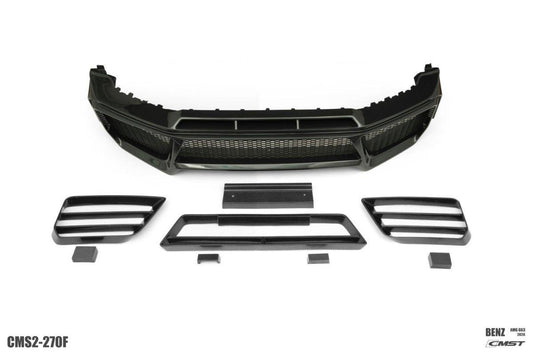 Mercedes Benz G63 AMG W463 W464 2019-ON with Aftermarket Parts - Front Bumper & Lip Carbon Fiber/FRP from CMST Tuning