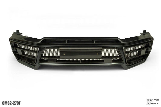Mercedes Benz G63 AMG W463 W464 2019-ON with Aftermarket Parts - Front Bumper & Lip Carbon Fiber/FRP from CMST Tuning