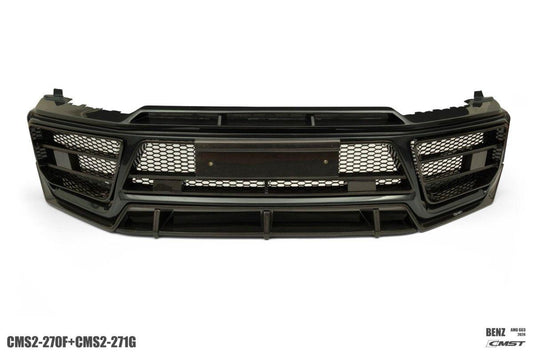 Mercedes Benz G63 AMG W463 W464 2019-ON with Aftermarket Parts - Front Bumper & Lip Carbon Fiber/FRP from CMST Tuning
