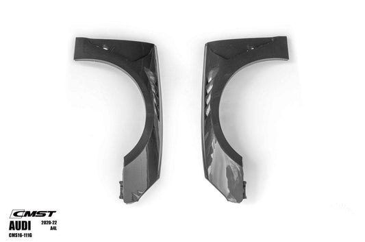 Audi S4 A4 B9.5 2020-ON with Aftermarket Parts - Real Front Fenders Carbon Fiber from CMST Tuning