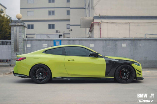 BMW M4 / M4C / M4CS G82 G83 2021-ON with Aftermarket Parts - Front Fenders Carbon Fiber / FRP from CMST Tuning