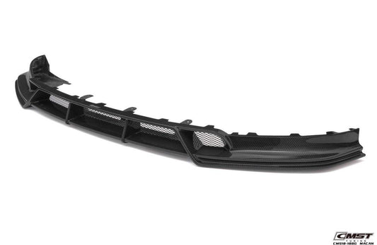 Porsche Macan 95B.2 Base/S 2019 2020 2021 with Aftermarket Parts - Front Lip Carbon Fiber / FRP from CMST Tuning