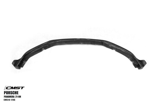 Porsche Panamera 971 971.2 RWD/Base/4/4S 2021-2023 with Aftermarket Parts - Pre-preg Carbon & FRP Front Lip from CMST Tuning