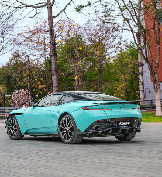 Aston Martin DB11 V8 V12 2017 2018 2019 2020 2021 2022 2023 with Aftermarket Parts - Rear Diffuser Pre-preg Carbon Fiber from CMST Tuning