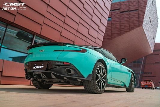 Aston Martin DB11 V8 V12 2017 2018 2019 2020 2021 2022 2023 with Aftermarket Parts - Rear Diffuser Pre-preg Carbon Fiber from CMST Tuning