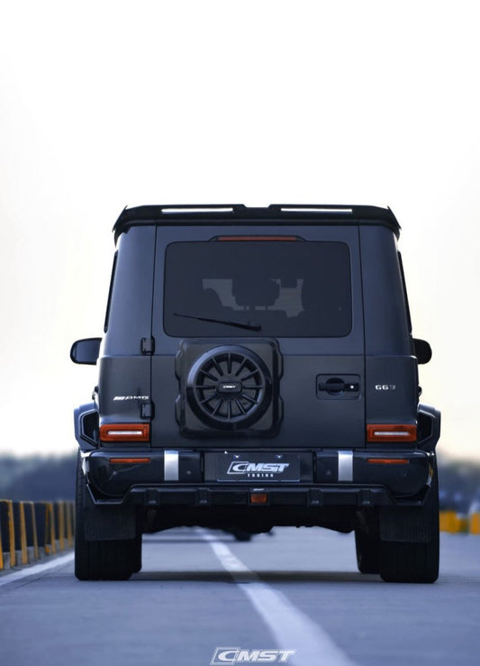 Mercedes Benz G63 AMG G550 W463 W464 2019-ON with Aftermarket Parts - Pre-preg Carbon Fiber FRP Rear Diffuser from CMST Tuning