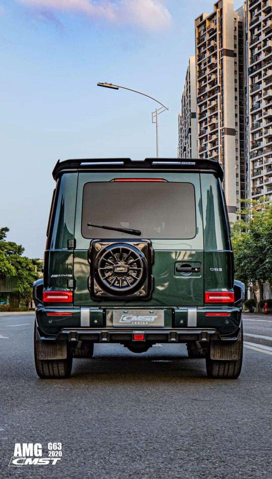 Mercedes Benz G63 AMG G550 W463 W464 2019-ON with Aftermarket Parts - Pre-preg Carbon Fiber FRP Rear Diffuser from CMST Tuning