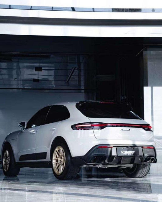 Porsche Macan 95B.3 Base/S/T 2022 2023 2024 2025 with Aftermarket Parts - Rear Diffuser Carbon Fiber / FRP from CMST Tuning