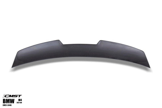 BMW 4 series 430i M440i G22 2020-ON & M4/M4C/M4CS G82 2021-ON with Aftermarket Parts - Pre-preg Carbon Fiber & FRP Rear Spoiler from CMST Tuning