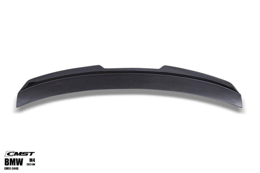 BMW 4 series 430i M440i G22 2020-ON & M4/M4C/M4CS G82 2021-ON with Aftermarket Parts - Pre-preg Carbon Fiber & FRP Rear Spoiler from CMST Tuning