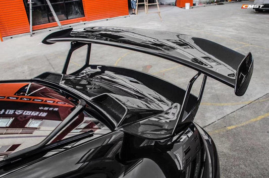 Porsche 991 991.1 991.2
Carerra Base/S/T/4/4S/GTS/Turbo/Turbo S 2012-2016 with Aftermarket Parts - GT2RS 991.1 & 991.2 Style Full FRP & Vacuumed Carbon Rear Trunk Lid & Wing from CMST Tuning
