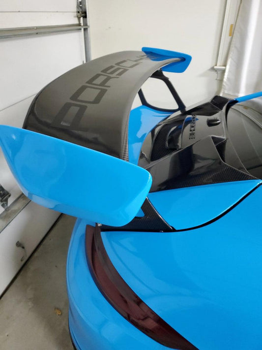 Porsche 991 991.1 991.2
Carerra Base/S/T/4/4S/GTS/Turbo/Turbo S 2012-2016 with Aftermarket Parts - GT2RS 991.1 & 991.2 Style Full FRP & Vacuumed Carbon Rear Trunk Lid & Wing from CMST Tuning