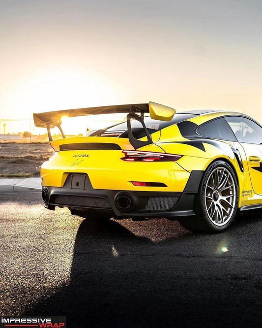 Porsche 991 991.1 991.2
Carerra Base/S/T/4/4S/GTS/Turbo/Turbo S 2012-2016 with Aftermarket Parts - GT2RS 991.1 & 991.2 Style Full FRP & Vacuumed Carbon Rear Trunk Lid & Wing from CMST Tuning