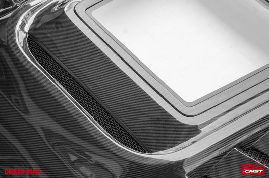 Infiniti G37 G37x IPL Anniversary Journey Sport X Base 2008 2009 2010 2011 2012 2013 & Q60 Journey Sport S Base 2014 2015 with Aftermarket Parts - Hood Bonnet Carbon Fiber / FRP from CMST Tuning