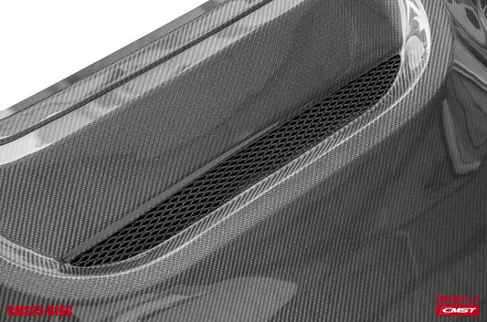 Infiniti G37 G37x IPL Anniversary Journey Sport X Base 2008 2009 2010 2011 2012 2013 & Q60 Journey Sport S Base 2014 2015 with Aftermarket Parts - Hood Bonnet Carbon Fiber / FRP from CMST Tuning