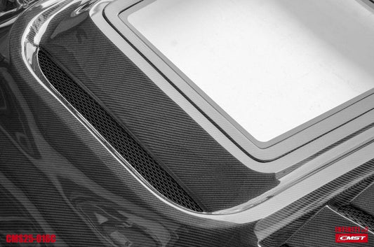 Infiniti G37 G37x Anniversary Limited Journey Sport S X Base 2008 2009 2010 2011 2012 2013 with Aftermarket Parts - Hood Bonnet Carbon Fiber / FRP from CMST Tuning