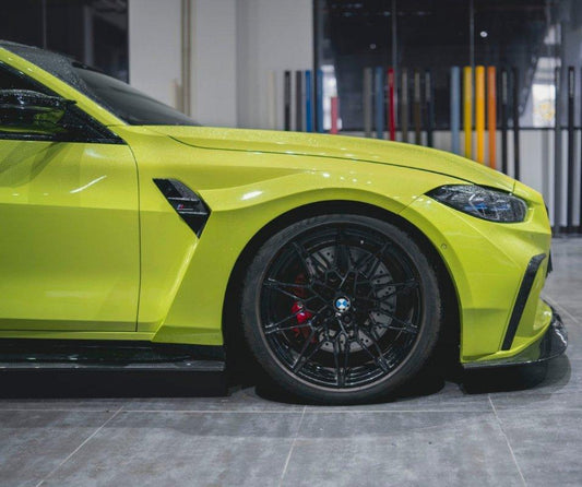 BMW M4 / M4C / M4CS G82 2021 ON (This product is desigend to work with the "CMST Bumper Kit" only, it does not fit the OEM Bumper.) with Aftermarket Parts - Carbon Fiber & FRP Widebody Wheel Arches from CMST Tuning
