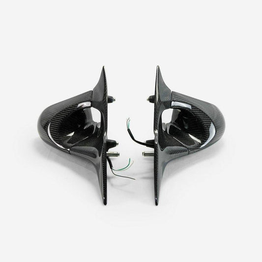 Honda Civic Type-R FK8 2017 2018 2019 2020 2021 & Civic 10th Gen FK7 2017 2018 2019 2020 2021 with Aftermarket Parts - Aero Mirror (Left & Right Hand Drive) Carbon Fiber from EPR USA