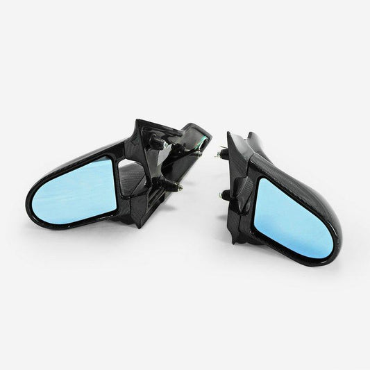 Honda Civic Type-R FK8 2017 2018 2019 2020 2021 & Civic 10th Gen FK7 2017 2018 2019 2020 2021 with Aftermarket Parts - Aero Mirror (Left & Right Hand Drive) Carbon Fiber from EPR USA