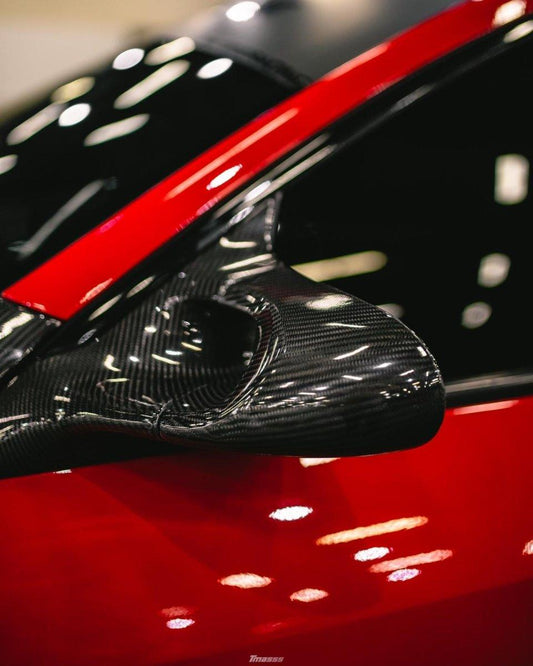 Honda Civic Type-R FK8 2017 2018 2019 2020 2021 & Civic 10th Gen FK7 2017 2018 2019 2020 2021 with Aftermarket Parts - Aero Mirror (Left & Right Hand Drive) Carbon Fiber from EPR USA