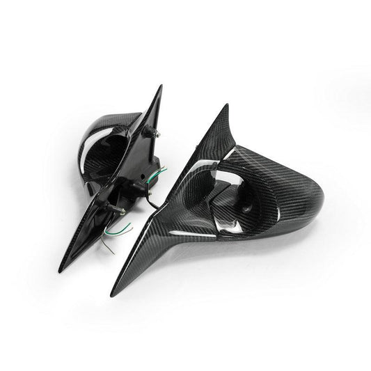 Honda Civic Type-R FK8 2017 2018 2019 2020 2021 & Civic 10th Gen FK7 2017 2018 2019 2020 2021 with Aftermarket Parts - Aero Mirror (Left & Right Hand Drive) Carbon Fiber from EPR USA