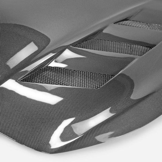 EPR Carbon Fiber AM type front vented hood for Infiniti Q50 V37 - Performance SpeedShop
