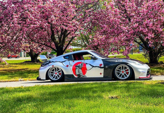 Nissan 370Z Nismo Sport Touring Base Fairlady Z Z34 2009 2010 2011 2012 2013 2014 2015 2016 2017 2018 2019 2020 with Aftermarket Parts - EPA Front Fenders Carbon Fiber from EPR USA