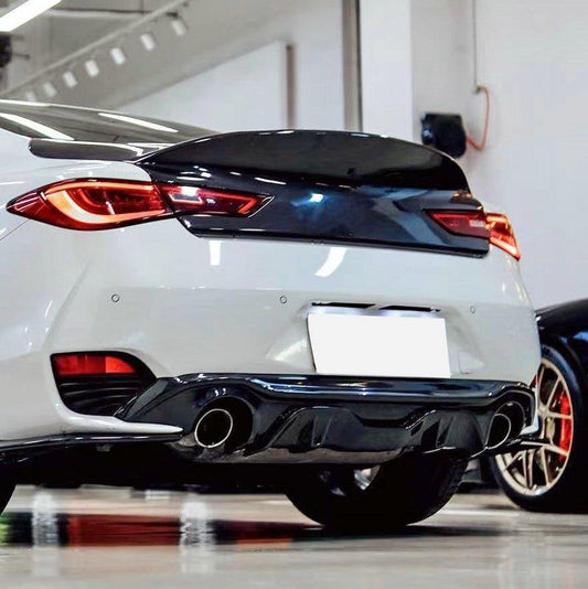 EPR Carbon Fiber EPA V1 Type rear diffuser 3 Pcs for Infiniti Q60 CV37 17 onwards - Performance SpeedShop
