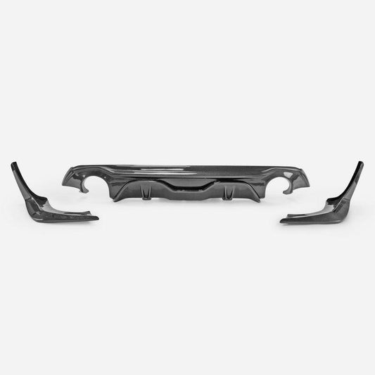 EPR Carbon Fiber EPA V1 Type rear diffuser 3 Pcs for Infiniti Q60 CV37 17 onwards - Performance SpeedShop
