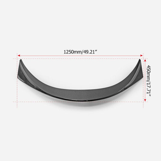 EPR Carbon Fiber HWS Type Duckbill spoiler for 19-22 Toyota Corolla Auris E210 Hatch back rear mid trunk spoiler - Performance SpeedShop