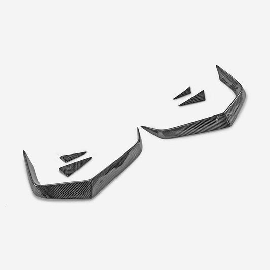EPR Carbon Fiber V Type rear bumper canard for Infiniti Q60 CV37 17 onwards - Performance SpeedShop
