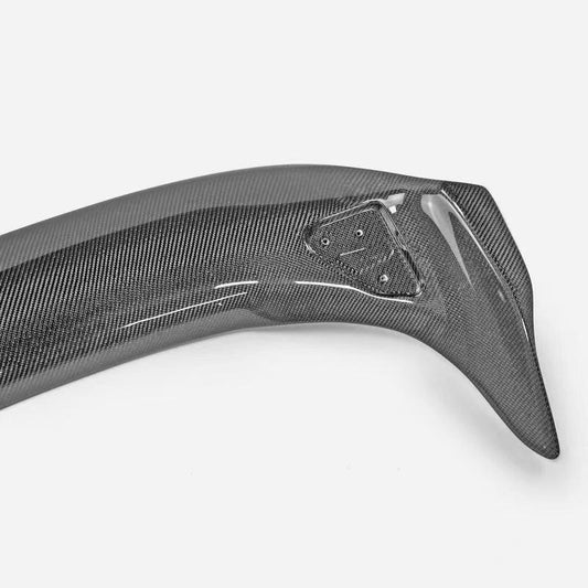 Honda Civic Type-R FL5 2023 2024 with Aftermarket Parts - V Type Style Rear Spoiler Carbon Fiber / FRP from EPR USA