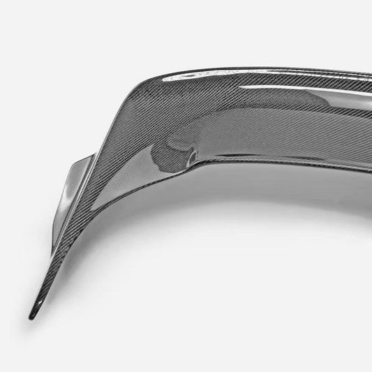 Honda Civic Type-R FL5 2023 2024 with Aftermarket Parts - V Type Style Rear Spoiler Carbon Fiber / FRP from EPR USA