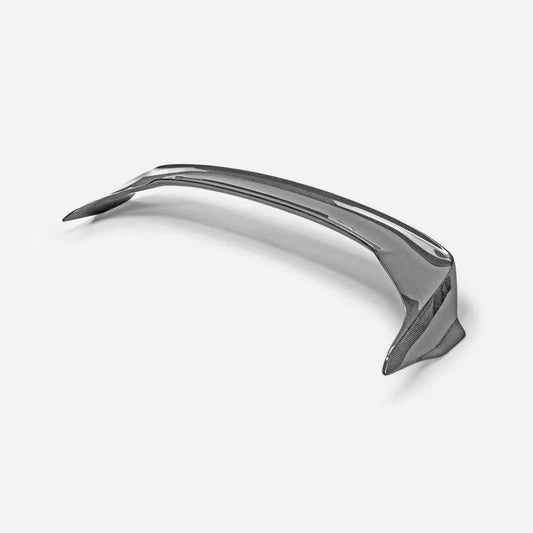 Honda Civic Type-R FL5 2023 2024 with Aftermarket Parts - V Type Style Rear Spoiler Carbon Fiber / FRP from EPR USA