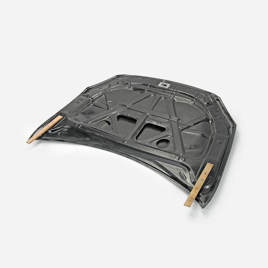 Subaru BRZ ZD8 2022 2023 2024 & Toyota GR86 ZN8 2022 2023 2024 with Aftermarket Parts - EPA1 Style Hood Carbon Fiber / FRP from EPR USA