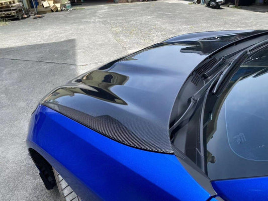 Subaru BRZ ZD8 2022 2023 2024 & Toyota GR86 ZN8 2022 2023 2024 with Aftermarket Parts - EPA1 Style Hood Carbon Fiber / FRP from EPR USA