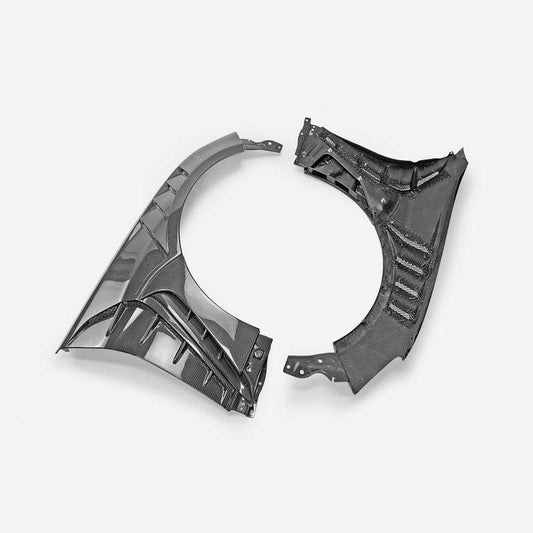 Subaru Toyota BRZ ZD8 2022 2023 2024 & GR86 ZN8 2022 2023 2024 with Aftermarket Parts - EPA1 Style Front Fender Carbon Fiber / FRP from EPR USA