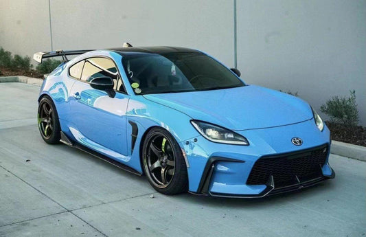 Toyota GR86 ZN8 2022 2023 2024 with Aftermarket Parts - HT Style Front Lip Carbon Fiber / FRP from EPR USA